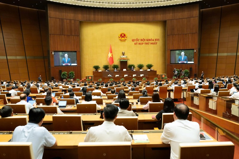 Quốc hội bổ sung bốn dự thảo Nghị quyết vào Chương trình Kỳ họp thứ nhất, Quốc hội khóa XVI